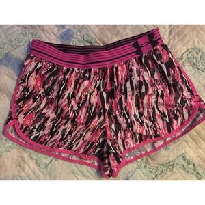 Under Armour HeatGear Women's Lined Loose Fit Running Shorts, Size Small‎